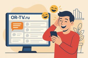 Анекдоты на OR-TV.ru: цифровое пространство народного юмора