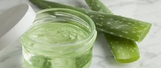 Aloe for bruises and hematomas