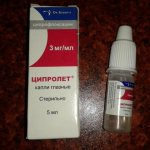 Ципролет - глазные капли