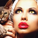 Цветные линзы.