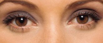 brown eye color