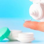 линзы обрабатываются, как сказано в инструкции.