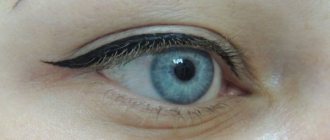 Перманентный макияж век. Уход после процедуры, как снять отечность век