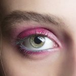 розовые тени