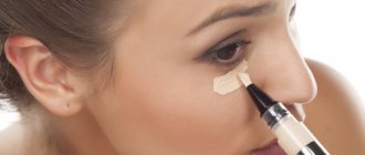 Техника макияжа для маскировки кругов под глазами