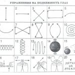 Упражнения для подвижности глаз