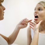 Воспаление глаз при ангине